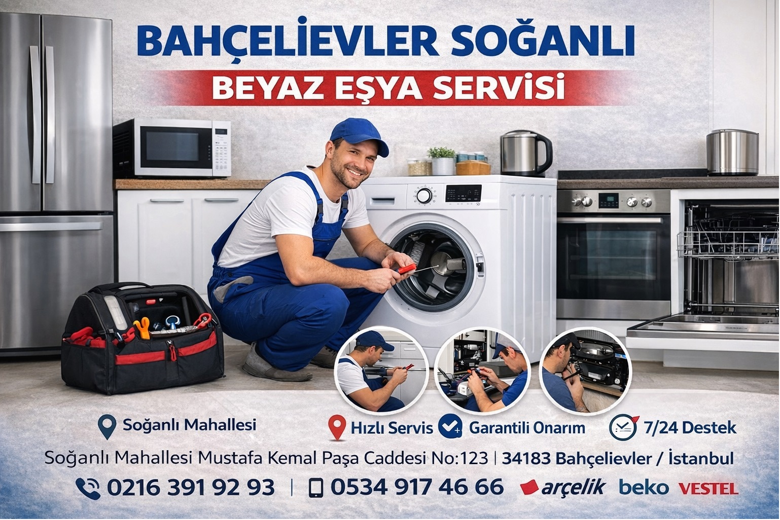 Soğanlı Beyaz Eşya Servisi